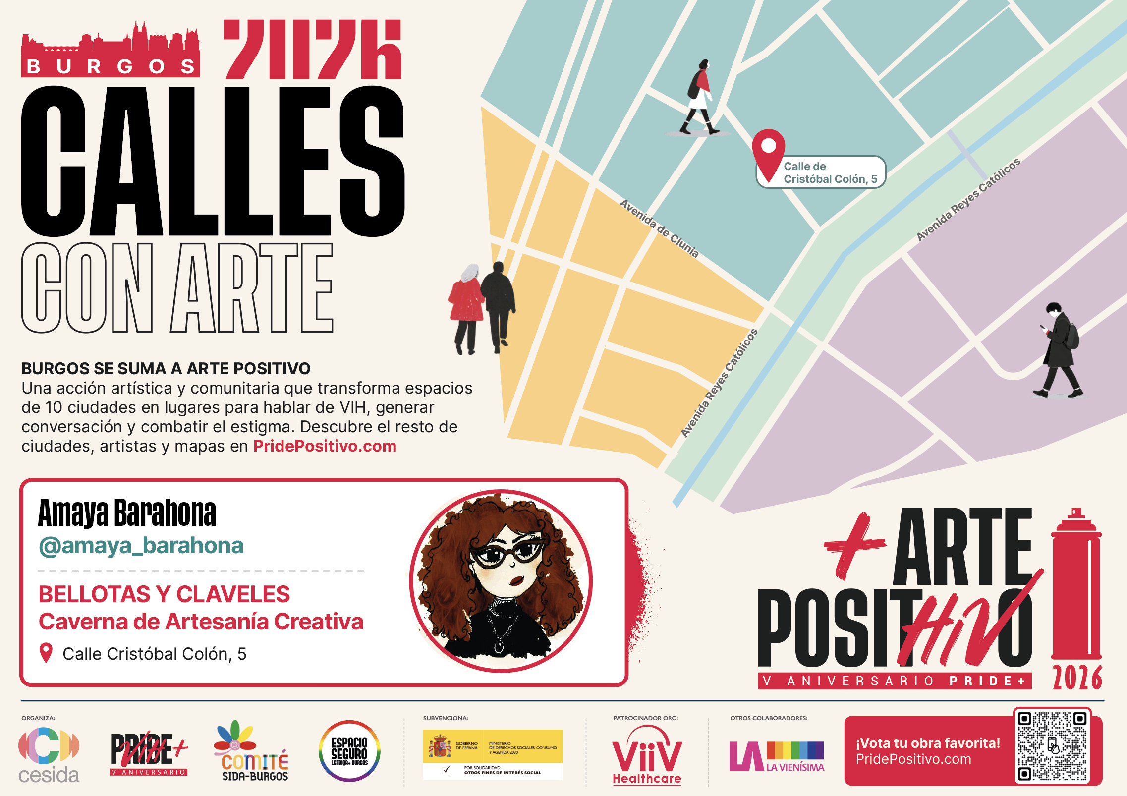 Mapa Arte Positivo Burgos