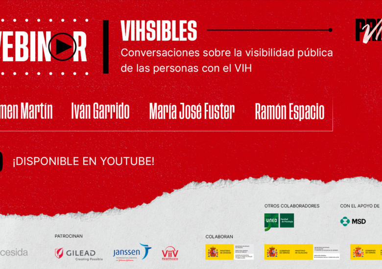 Pride Positivo Webinar: El estigma y la visibilidad pública de las personas con el VIH