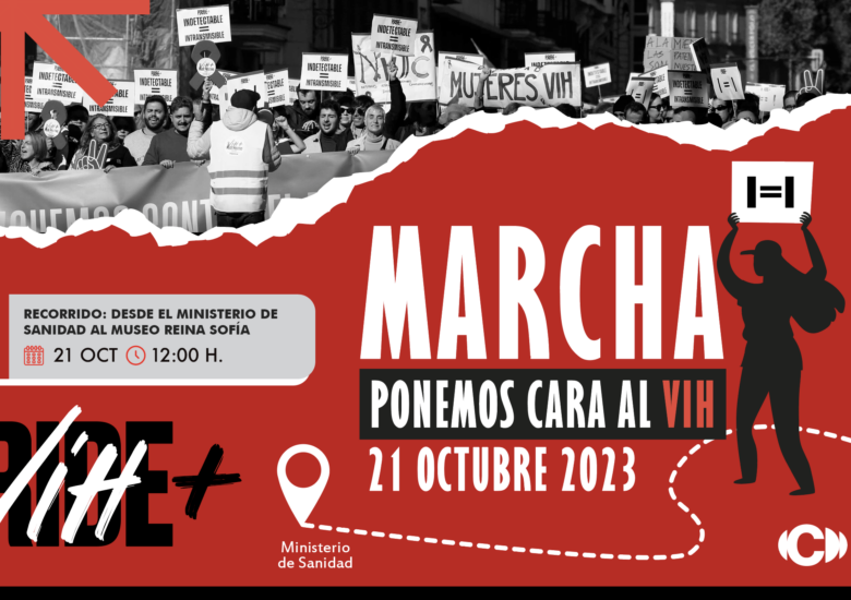 PONEMOS CARA AL VIH ¡Vente a la marcha!