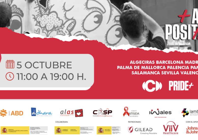 ARTE POSITIVO 2024: El arte urbano moviliza a 50 artistas en 9 ciudades para romper con el estigma asociado al VIH 