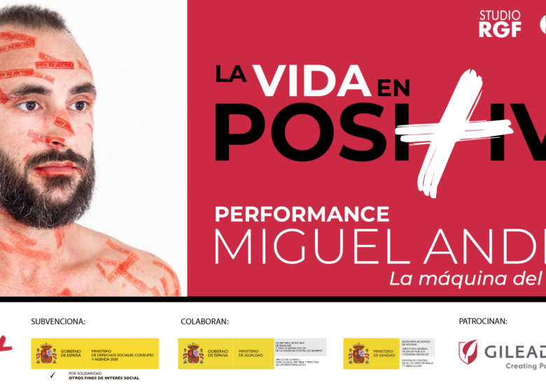 “La máquina del estigma”: Una performance de Miguel Andrés en el Pride Positivo