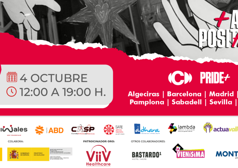 Arte Positivo inunda de color las calles de ocho ciudades para desmontar el estigma asociado al VIH